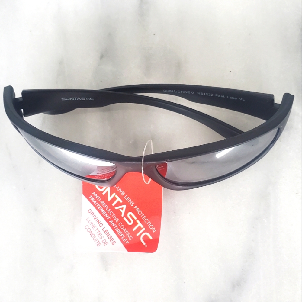 #T NWT Suntastic Black Driving Sunglasses